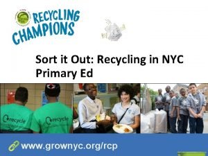 Nyc recycling sorting