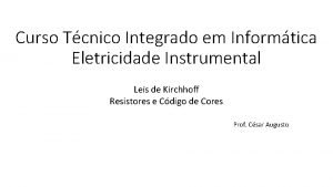 Eletricidade Eletricidade