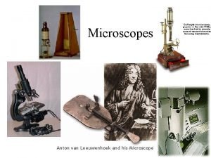 Leeuwenhoek microscope parts