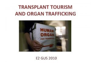 Organ tourism