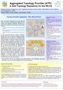 Aggregated Topology Provider ATP A Grid Topology Repository