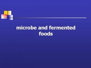 microbe and fermented foods Fermented foods is made