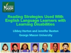 Reading strategies for english language learners