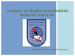 Primera mitad