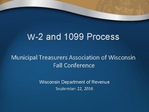 Wisconsin municipal treasurers association