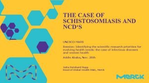 Schistosomiasis Schistosomiasis