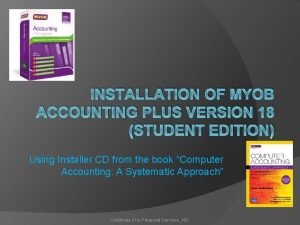 Myob accounting plus