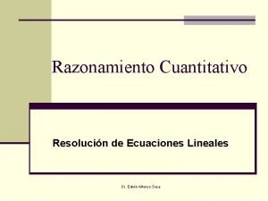 Resolucin