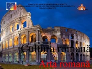 Arta romana