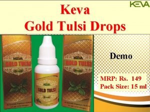 Keva tulsi gold