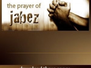 Prayer of jabez niv