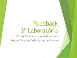 Feedback 3 Laboratrio Curvas Caractersticas de Bocais em