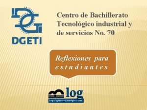 Centro de Bachillerato Tecnolgico industrial y de servicios