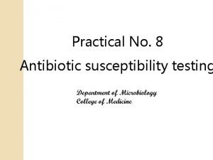 Vancomycin susceptibility test
