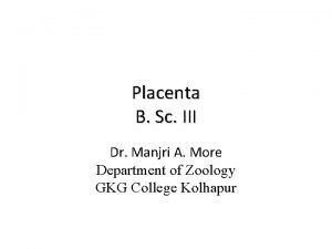 Types of placenta