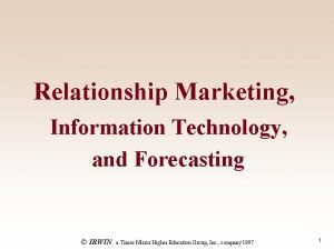 Meaning of relationship marketing