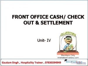 Account transfer in front office