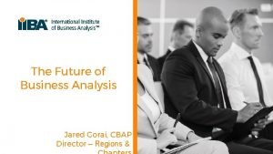 Future of business analysis