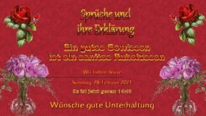 Hopfen und malz verloren sprüche