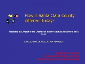 Santa clara county