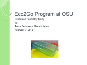 Eco2go recycling