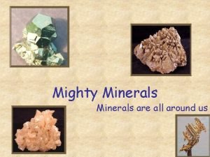 Snife minerals