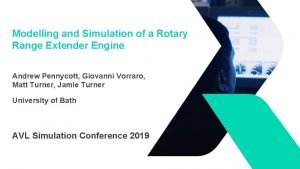 Rotary engine simulation