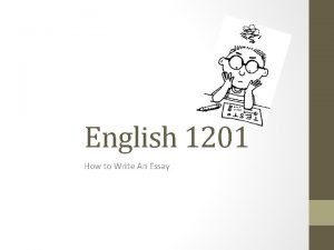 English 1201