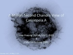 A Million Second Chandra View of Cassiopeia A