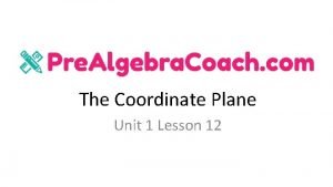 Lesson 12-1 graphing on the coordinate plane answer key