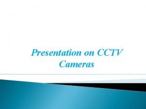 Who invented cctv camera