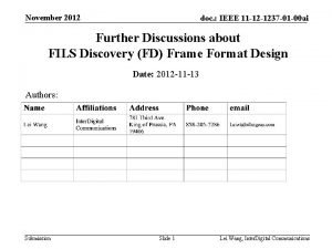November 2012 doc IEEE 11 12 1237 01