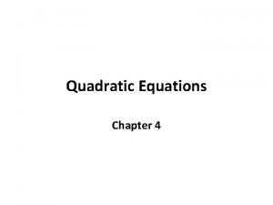 Quadratic demand function