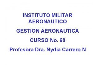 Instituto militar aeronáutico