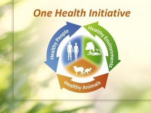 One Health Initiative About the One Health Initiative