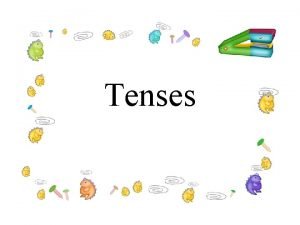 Present simple tense verb