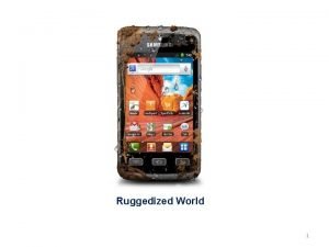 Ruggedized handheld