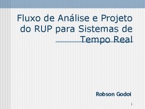 Fluxo de Anlise e Projeto do RUP para