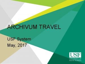 Usf archivum Usf archivum