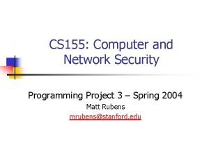 Cs 155