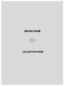 Brand name collection
