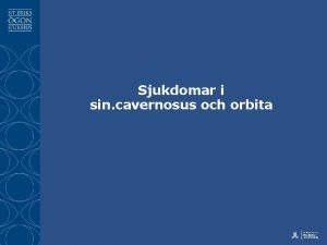 Sinus cavernosus svenska