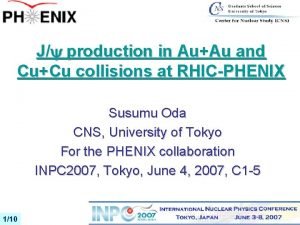 Jy production in AuAu and CuCu collisions at