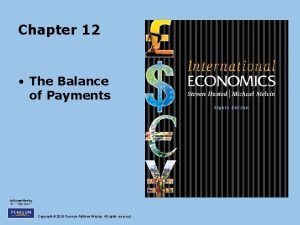 Balance of payments equilibrium