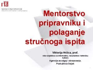 Izvješće o rezultatima stažiranja za pripravnika primjer Izvješće o rezultatima stažiranja za pripravnika primjer