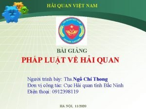 HI QUAN VIT NAM BI GING PHP LUT