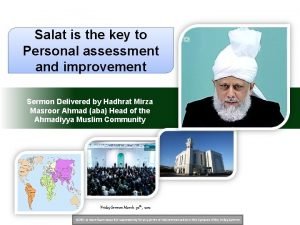 Mka salat assessment