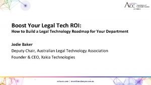 Boost Your Legal Tech ROI How to Build