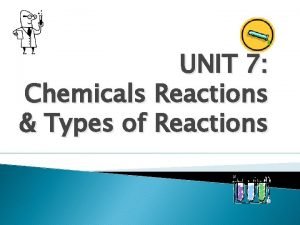 UNIT 7 Chemicals Reactions Types of Reactions Chemical
