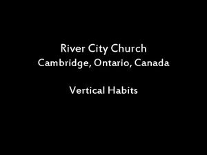 River city church cambridge